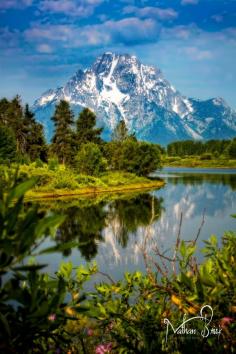 Grand Tetons National Park; photo by .Nathan Brisk.  Grand Teton National Park is located in northwestern Wyoming just south of Yellowstone National Park and just north of the town of Jackson.