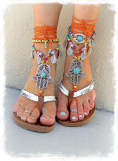 Bohemian sandals by GPyoga