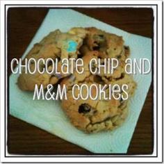 
                    
                        Delicious cake-like cookies: Chocolate Chip and M Cookies!!
                    
                