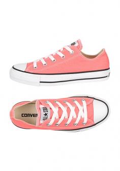 PINK Converse I love mine I've had them for 8yrs or so :)...the color of our shoes