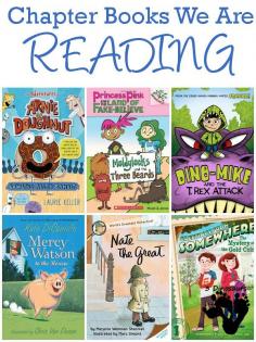 Chapter Books We Are Exploring Summer 2015: The Adventures of Arnie the Doughnut, Mercy Watson, Dino-Mike, Nate the Great, Princess Pink and the Land of Fake-Believe, Greetings From Somewhere - 3Dinosaurs.com