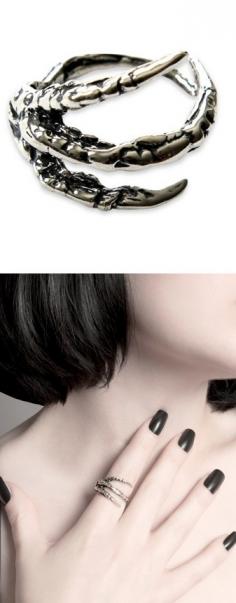 Raven Talon Ring