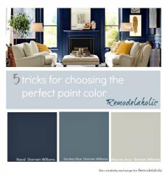 
                    
                        5 tricks for choosing the perfect paint color. Real-life tips for finding a paint color to work for you!
                    
                