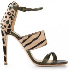 
                    
                        Sergio Rossi leopard print sandals
                    
                