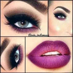 love it! need to find me some purple eye makeup look, so it will match my dress :)