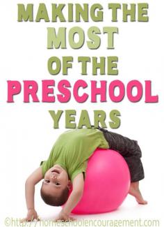 
                    
                        Five Ways to make the most of your child's preschool years.
                    
                