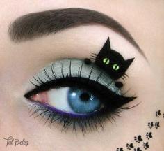 Cute cat eye by eyeko :)  Instagram: eyeko #mua #eyes #cat