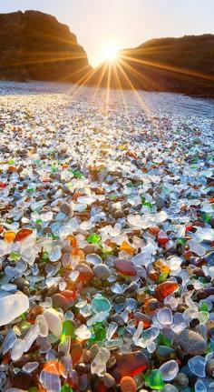 
                    
                        Glass Beach, MacKerricher State Park, CA.
                    
                