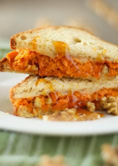 Sweet Potato, Walnut, and Havarti Grilled Cheese Giveaway!