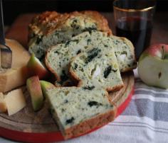 
                    
                        Spanokopita Bread: brimming with spinach, feta, pine nuts and dill this quick bread is a meal on its own.
                    
                