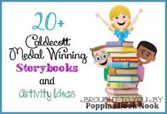 
                    
                        20+ Caldecott award winning storybooks WITH activity ideas to go along with the storybooks. I cannot wait to bring these picture books to life with my kids!
                    
                