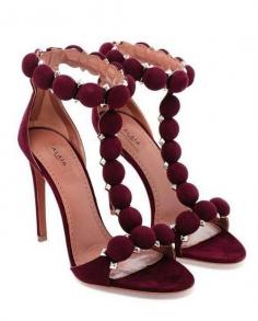#rubin #fashion #sandal #heels #fashion #glam #AZZEDINE ALAÏA #accessories