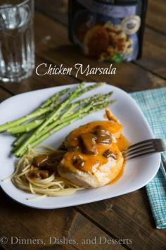 Chicken Marsala in less than 20 minutes