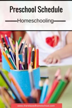 
                    
                        How to make a preschool schedule!
                    
                