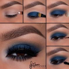 
                    
                        Matte, Navy Blue Eye Makeup Look Pictorial/Tutorial
                    
                