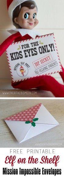 
                    
                        Super cute! Printable envelope with secret good deed missions for the kids
                    
                