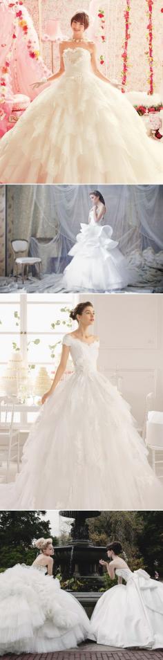 
                    
                        17 Dreamy Princess Bridal Ball Gowns - romantic and sweet
                    
                
