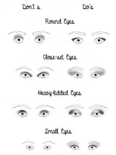 Changing your eye shape with eyeshadow.  Tips from  Michelle Phan.