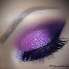 purple eyeshadow makeup