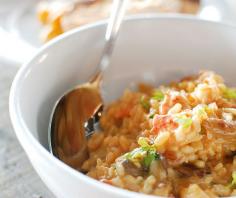 
                    
                        Check out the recipe: Lobster and Brown Rice Risotto. Great dinner ideas!
                    
                