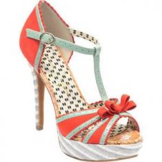 
                    
                        Women's Jessica Simpson Britt - Tomato Red/Cool Mint Stacked Heels
                    
                