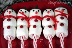 cute holiday treats | COUPONING2OURDREAMS.COM: Holiday Gift Idea ~ Candy Cane Snowman