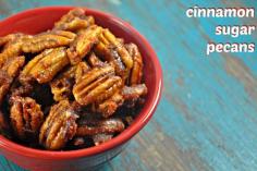 
                    
                        Recipe: Slow Cooker Cinnamon Sugar Pecans
                    
                