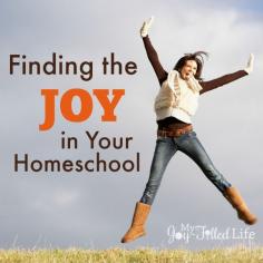 
                    
                        Have you lost your homeschool JOY?
                    
                