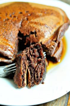 Chocolate Pancakes: Do these really count as a breakfast food?