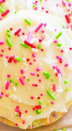 
                    
                        Frosted Funfetti Cookies
                    
                