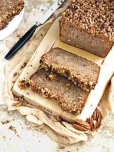 
                    
                        Paleo Honey & Pecan Banana Bread {Gluten Free, No Refined Sugar, Vegetarian} #recipe #breakfast
                    
                