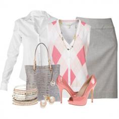 Pink Work Outfits | Work Outfit Idea: Putting Pink to Work