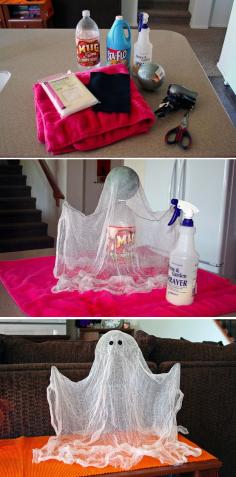 DIY Halloween Ghost halloween diy halloween halloween craft ideas kids halloween craft diy halloween decorations diy halloween crafts craft halloween party craft halloween party decor