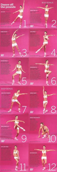 Ballet inspired work out, you can dream and work out all at the same time! #dance #fitness #exercise