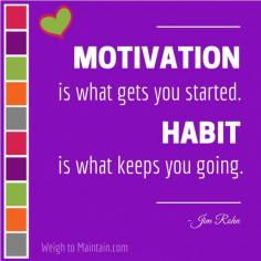 
                    
                        You need more than motivation to reach your goals. Harness the power of healthy habits to reach your goals. Learn how to set and track healthy habits. Post includes printable Healthy Habit tracker. WeighToMaintain.com
                    
                