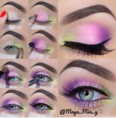 Step by Step Eye Makeup | Bright Eye makeup Step by step