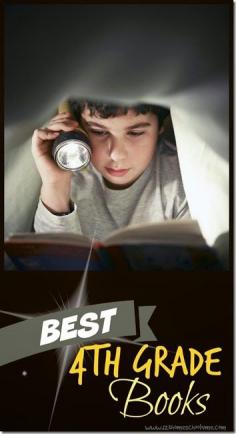 
                    
                        Best 4th Grade Books - A wonderful 4th grade book list for every child! Great list for summer reading, parents to take to the library, or homeschool kids.
                    
                