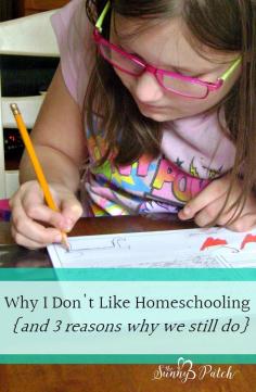 
                    
                        Homeschooling is hard work but we still do it. Here are the reasons why we do.
                    
                