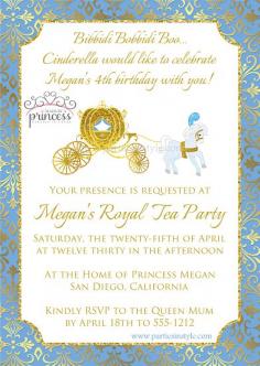 
                    
                        Cinderella Movie Inspired Printable Birthday Invitation
                    
                