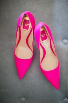 Christian Dior ~ I just really need hot pink pumps. #butreally