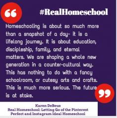 
                    
                        #Real Homeschool
                    
                