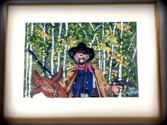 
                    
                        Sculpted DUKE : Ned Pepper; I call that BOLD talk for a one-eyed Fat Man ! / Rooster Cogburn; " Fill your hands you SON OF A BITCH ! " A CLASSIC Shoot Out at the end of " TRUE GRIT."
                    
                