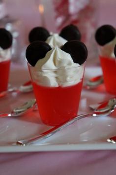 Mickey Mouse Jello Cups |Catch My Party