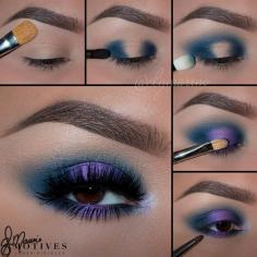 Breathtaking tutorial from elymarino using such beautiful colors!