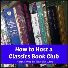 How to Host a Classics Book Club