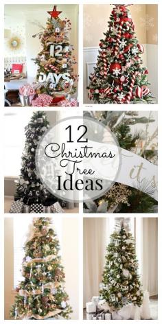 12 Christmas Tree Decorating Ideas