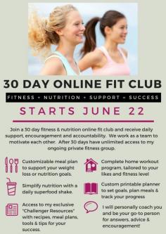 
                    
                        Next Online Fit Club starts June 22nd.  Join us!  WeighToMaintain.com
                    
                