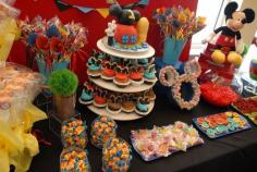 mickey mouse clubhouse birthday party ideas | ... / Birthday "Mickey Mouse Clubhouse Candy Buffet" | Catch My Party