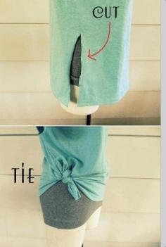 Good idea for big workout shirts