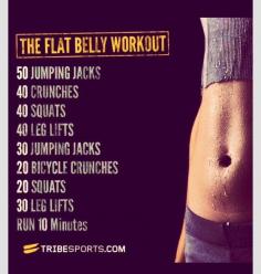 The Flat Belly workout